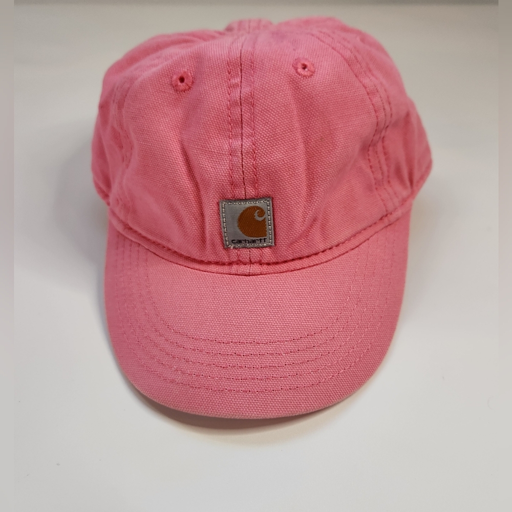 Carhartt Signature Canvas Infant Hat Pink One Size